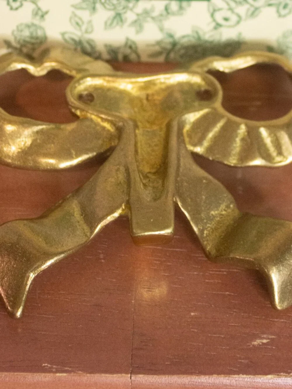 The Bombay Company Brass Bow wall Hook